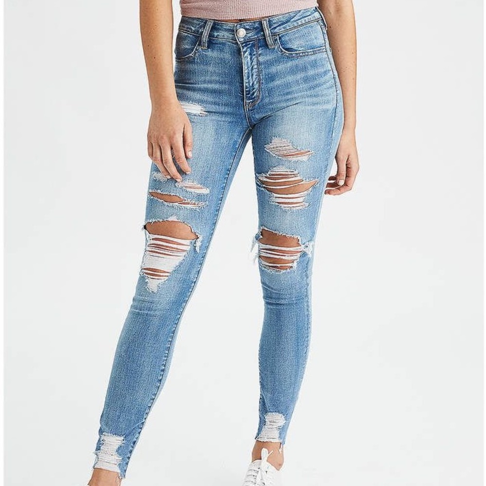 AE Super Stretch X High Rise Jegging